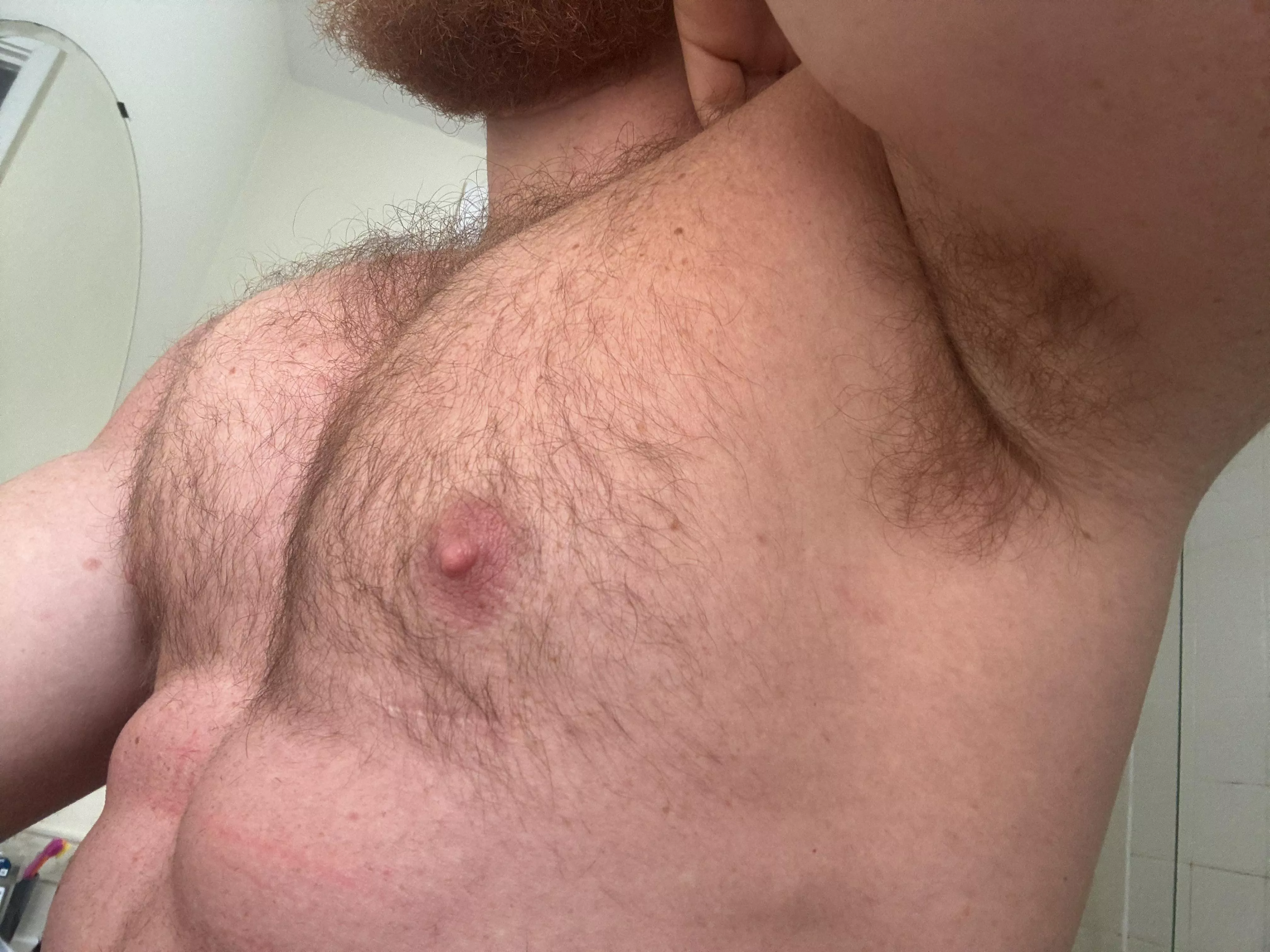 Took this earlier today before I shaved my pit