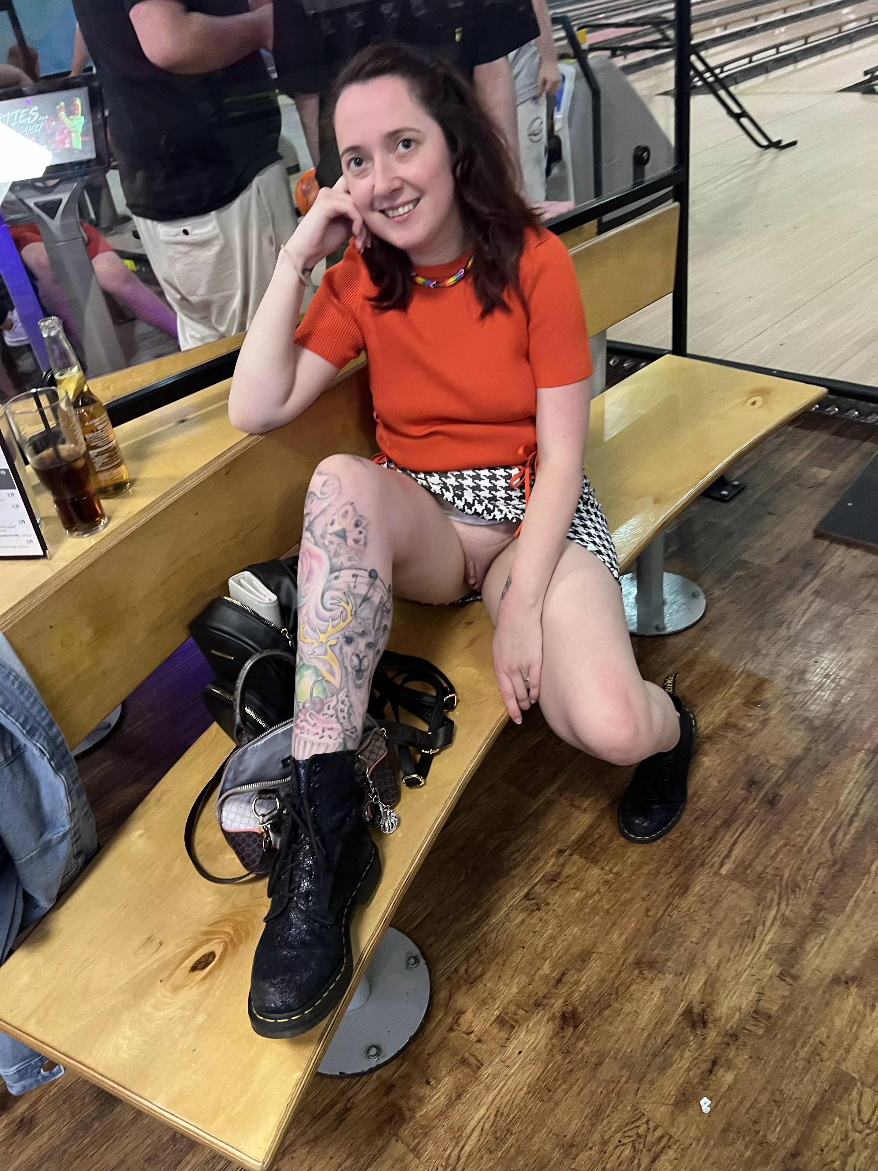 Up for a game of no pantie bowling? 