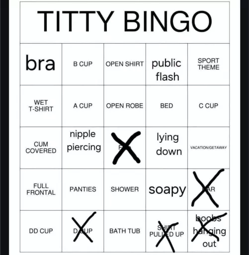 Updated! Help me fill my card! 