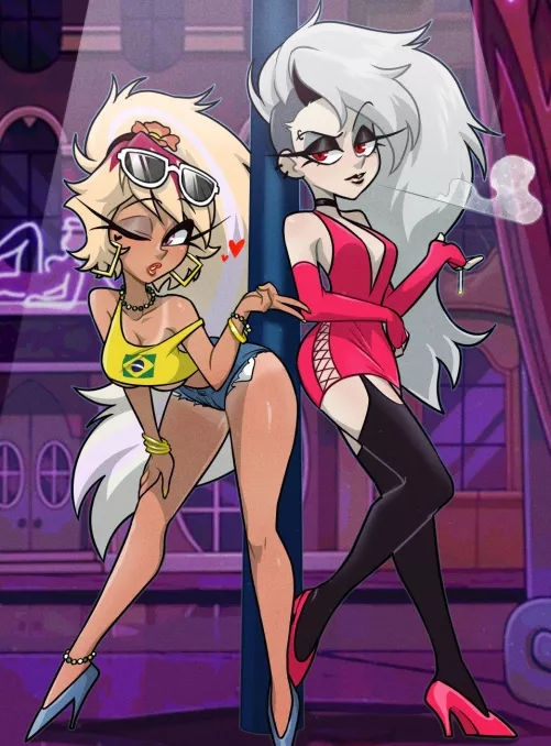 Ver and Loona by centinel303