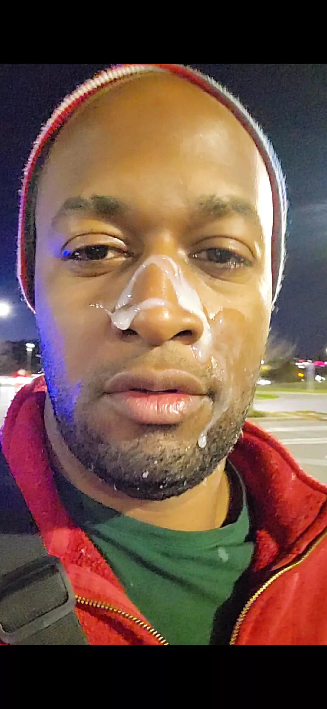 Walked into 7 eleven Like this to buy gum. Total rush