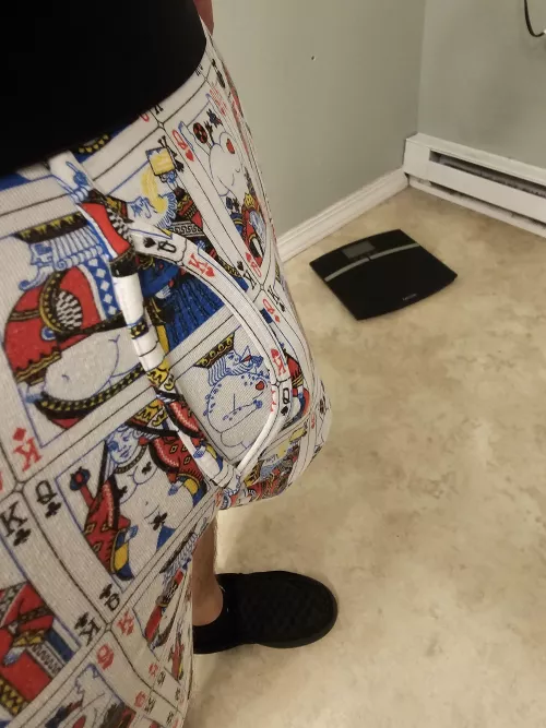 Wanna take my big balls out?