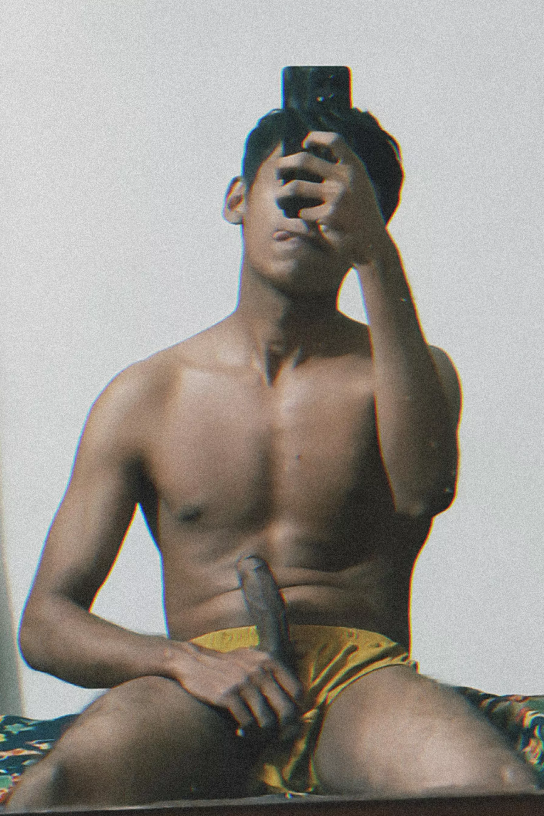 Wearing her panties always wakes hi(m) up