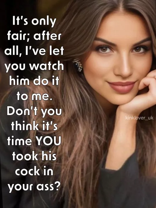 Well, it is only fair. And let’s be honest, the idea excites you, doesn’t it?