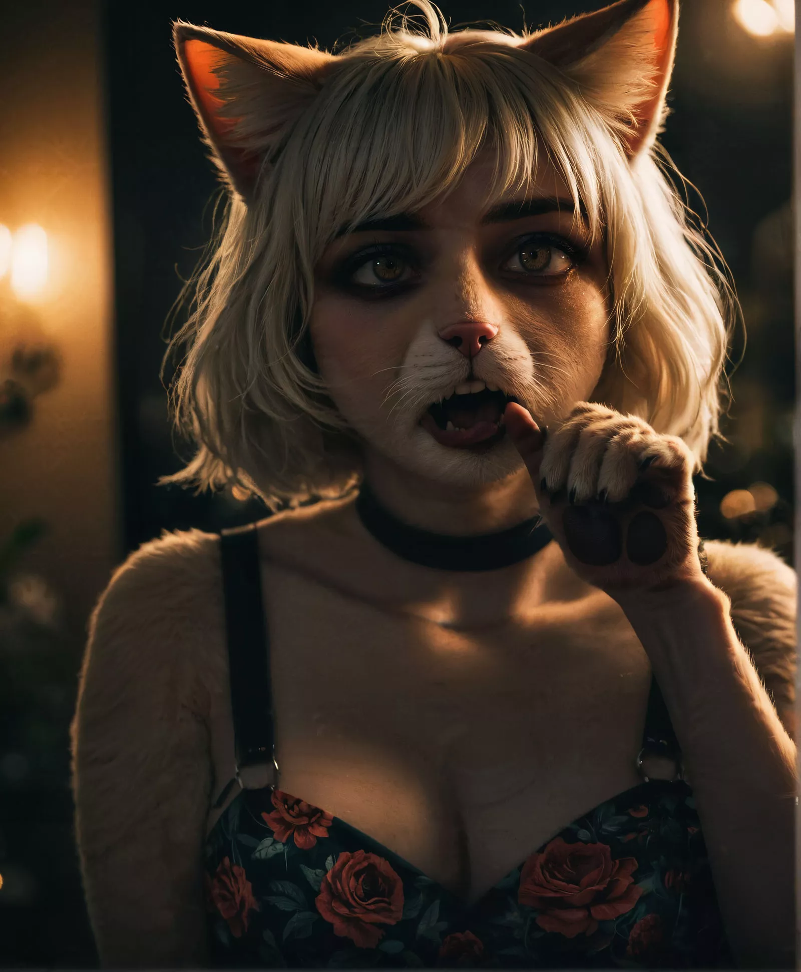 What A Time To Have A Curse (Cat-Girl TF)