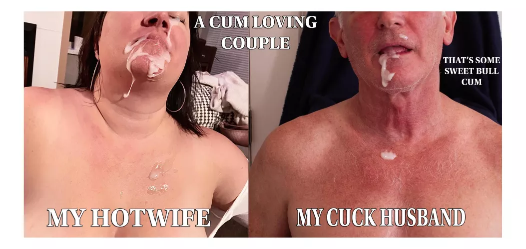 Wifey tells me when and how to eat cum. Sometimes it's my own, but other times from her bull.