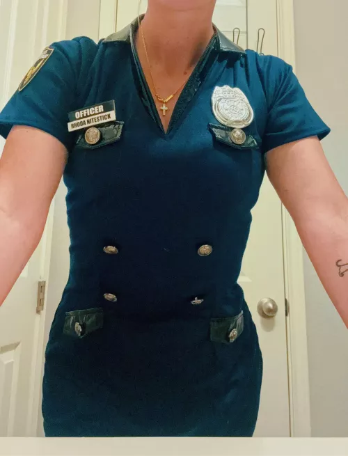 Would any real cops want to come break up my Halloween party?