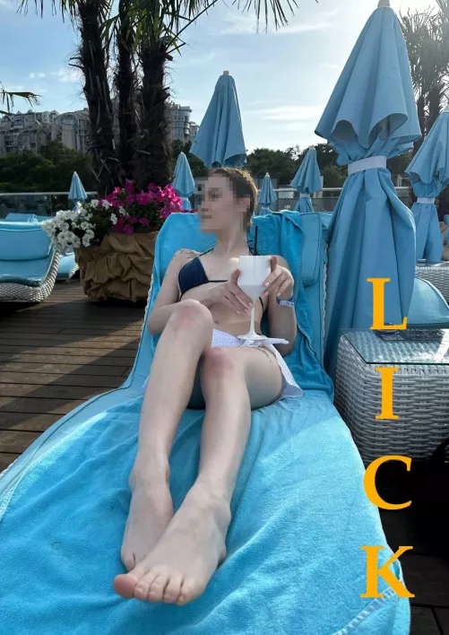 Would you give me a foot massage right here?