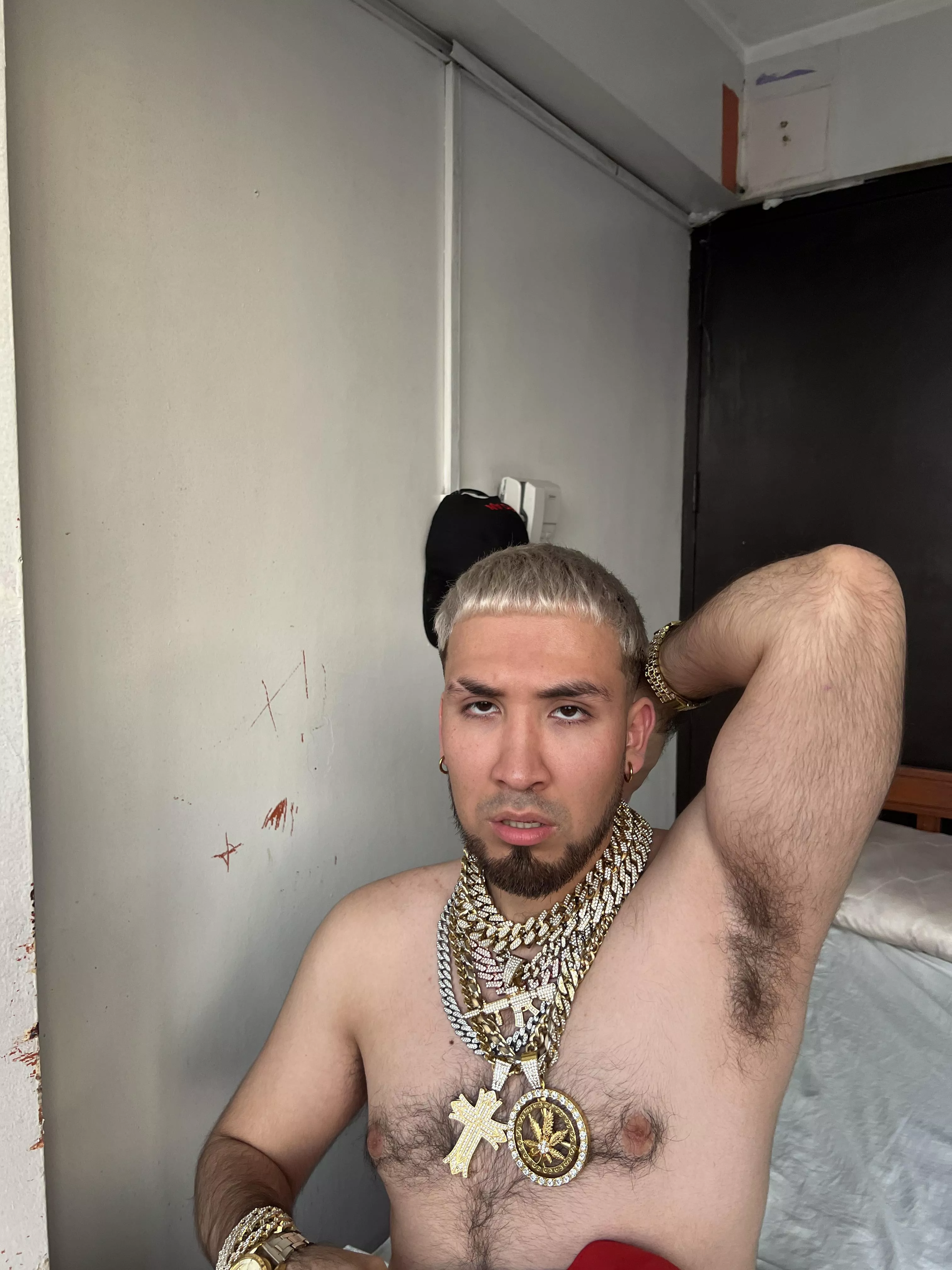 Would you like to lick this gangster's armpit?