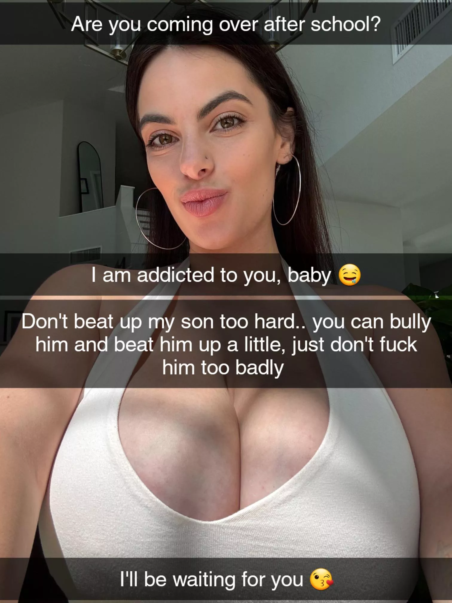 Your victim's mom is addicted to you