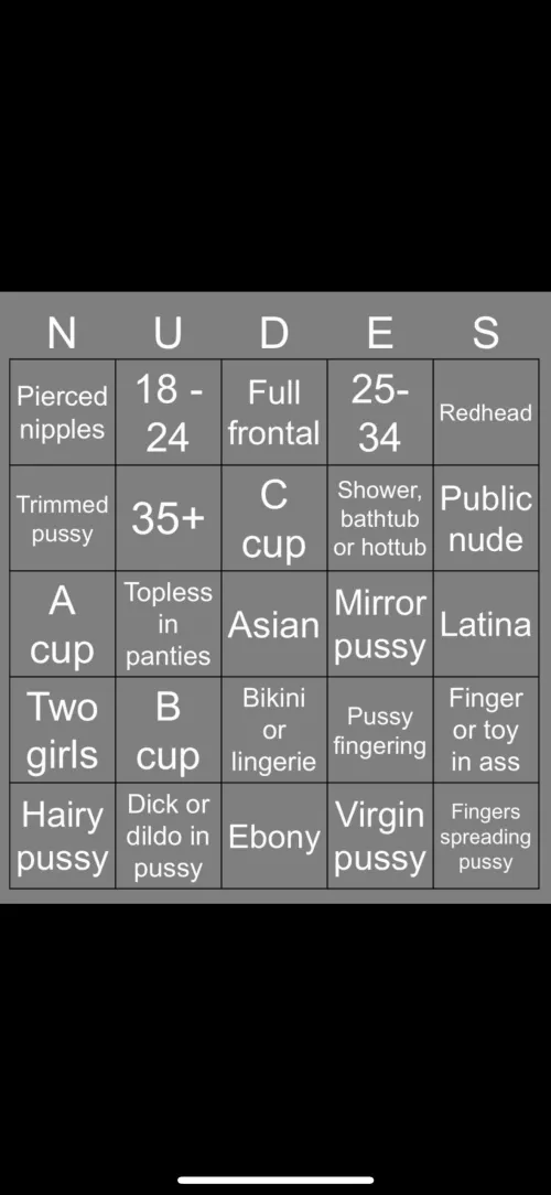 19 [M4F] Help me with my bingo