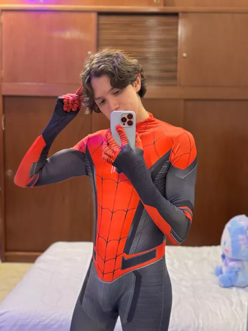 [19] [OC] Trick or treat! 👻 I’m ready to go get my candy Would you open the door to me? 