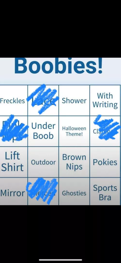 22 [M4F] - First Bingo Card! Four Down So Far
