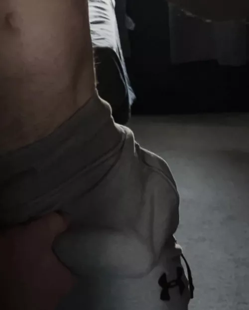 A little dick print and v line for my first post