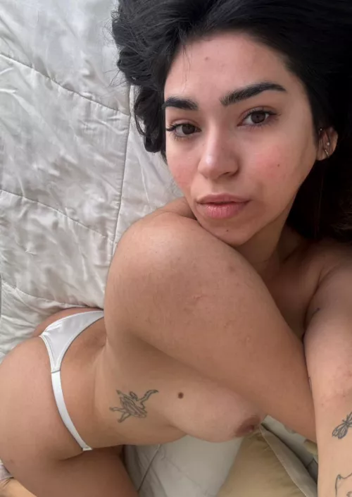 A simple black thong does the trick every time.