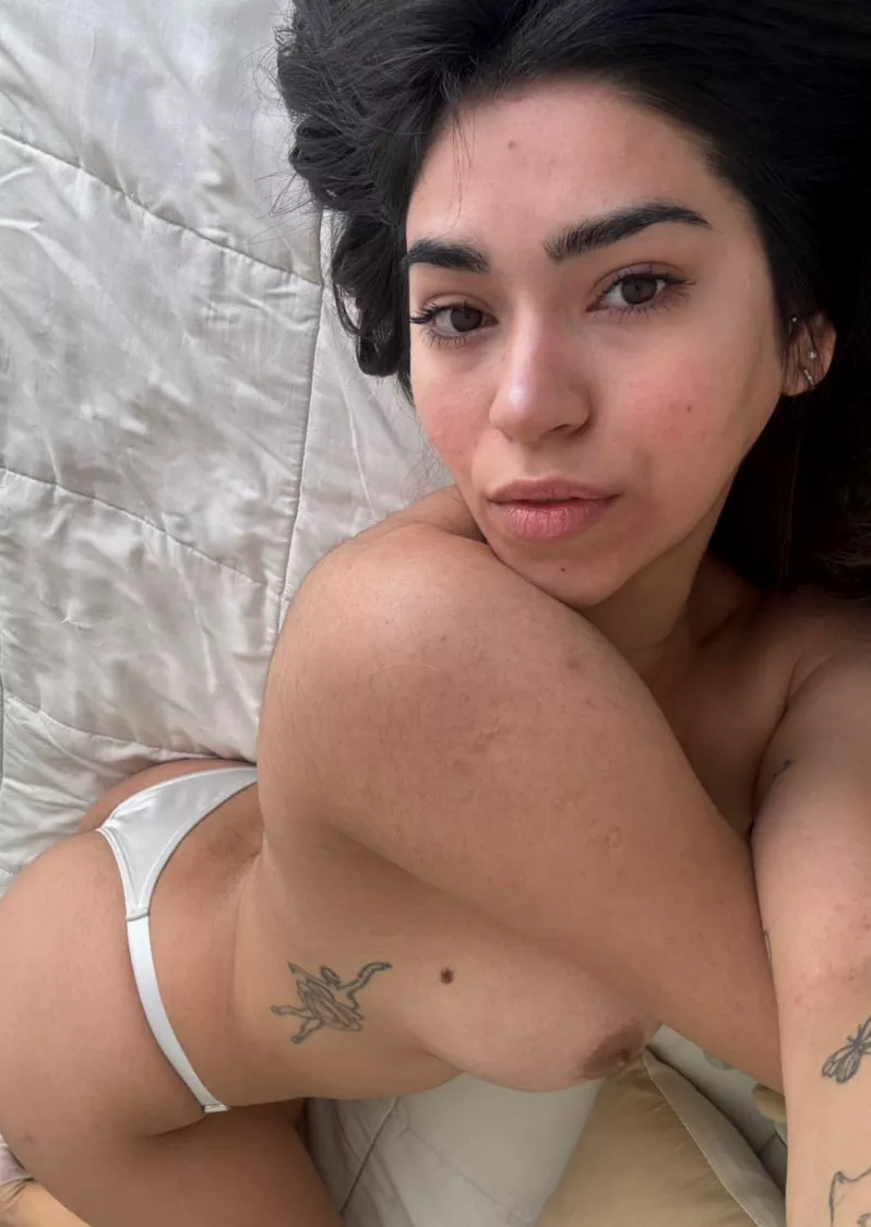 A simple black thong does the trick every time.