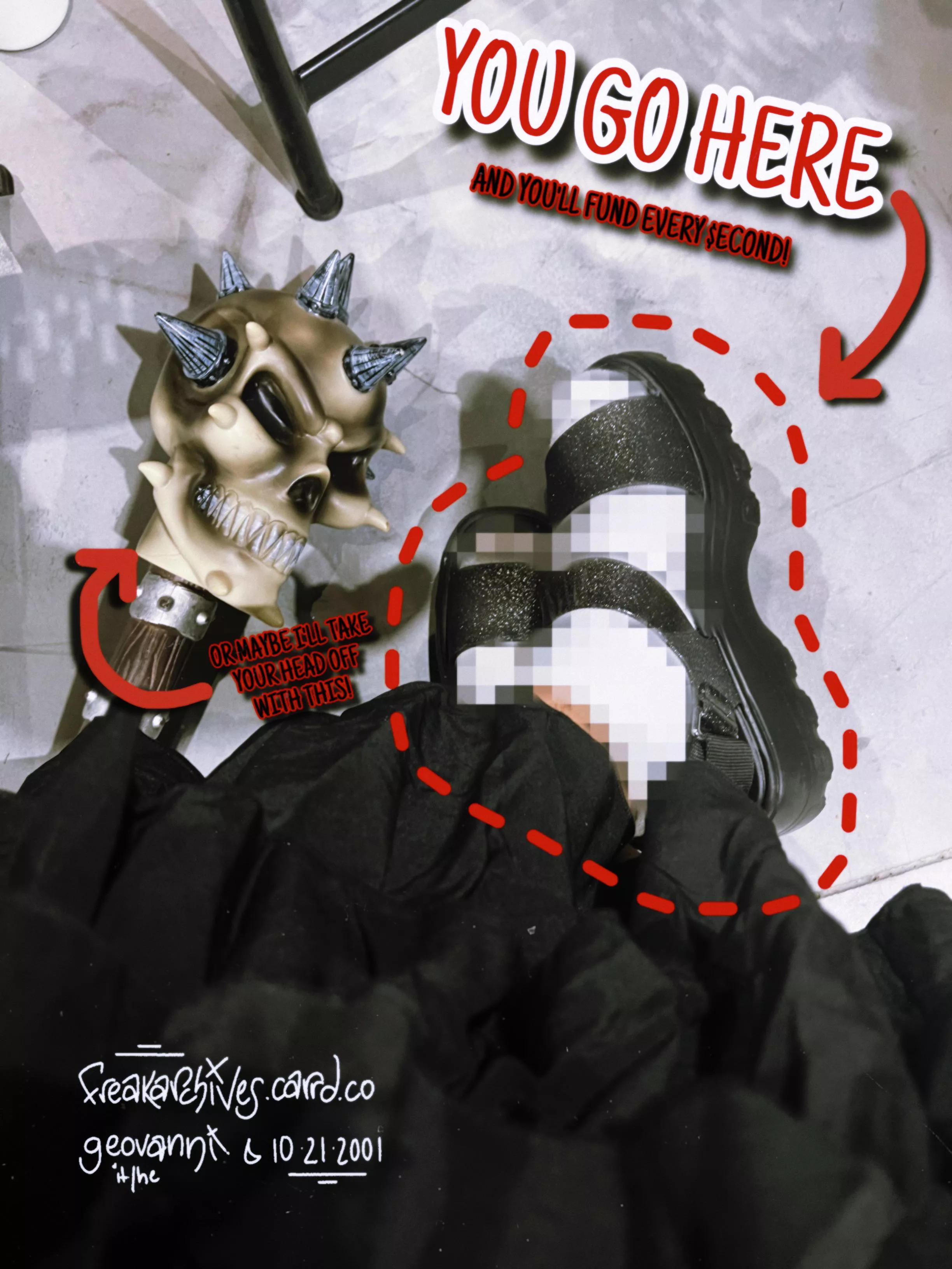 beneath these platformed shoes, you’ll feel at true peace. 