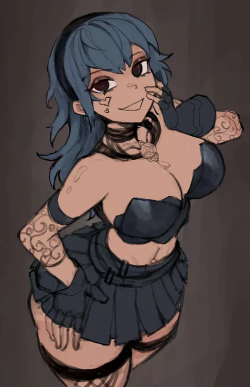 Byleth looks…different (saiykik)