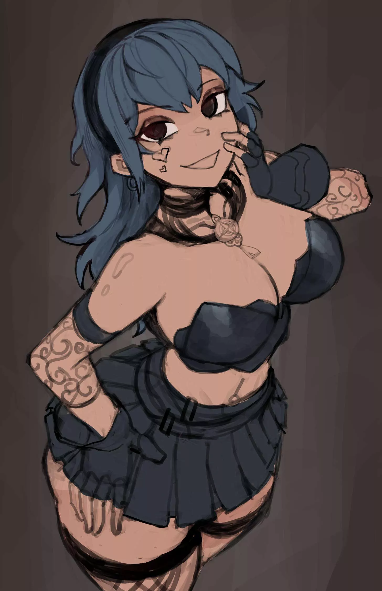 Byleth looks…different (saiykik)