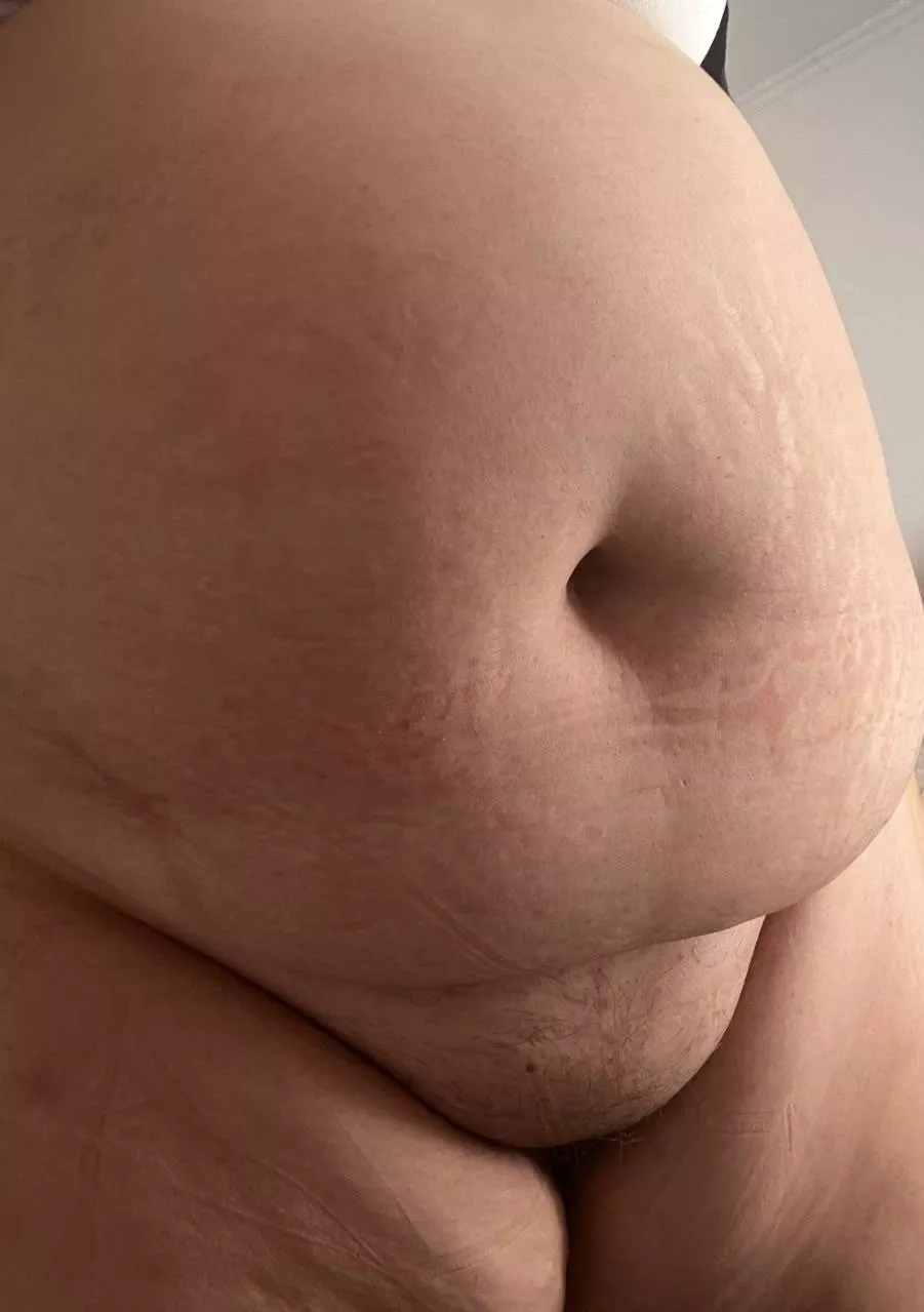 Can you imagine how my belly will move while I ride on your cock?