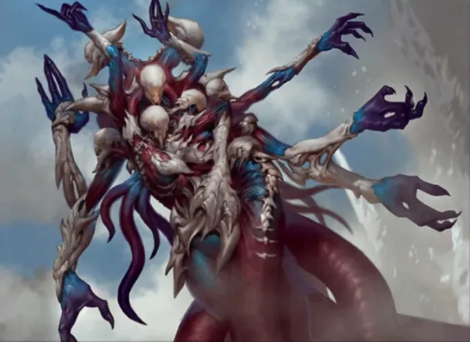 Creature from New Magic The Gathering card 