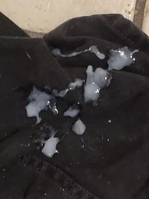 Cumshot on my jeans 