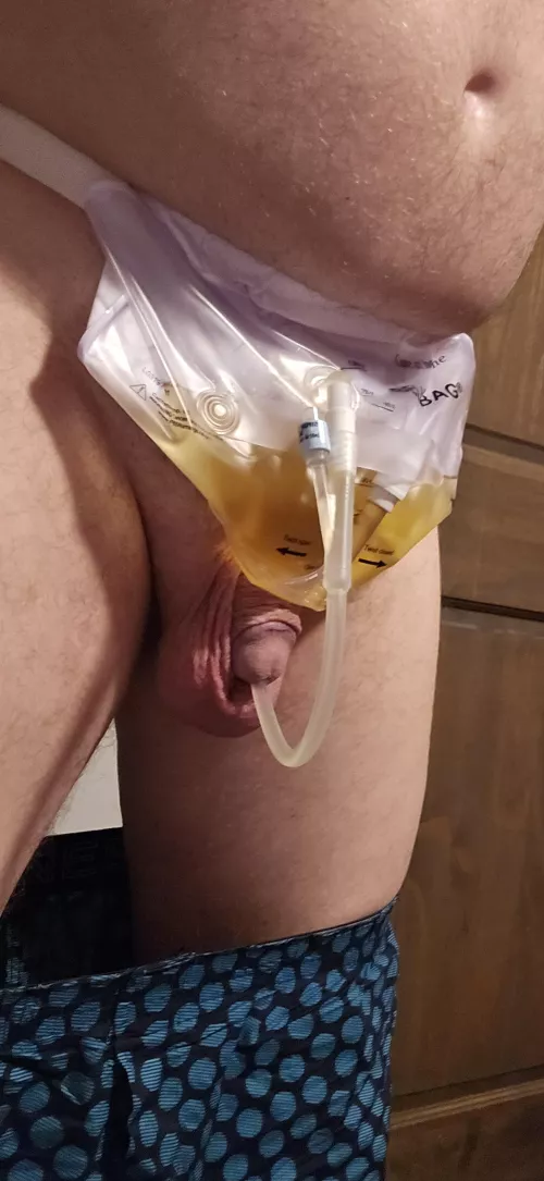 Enjoying my bag while I travel