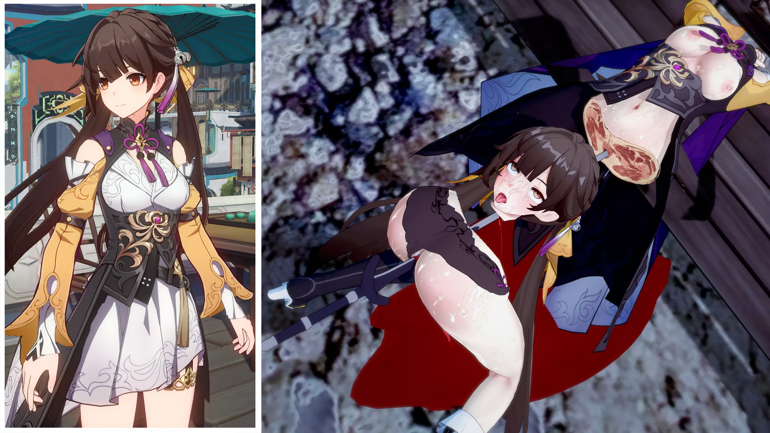 Fate of a female soldier (kuronekoKiller)