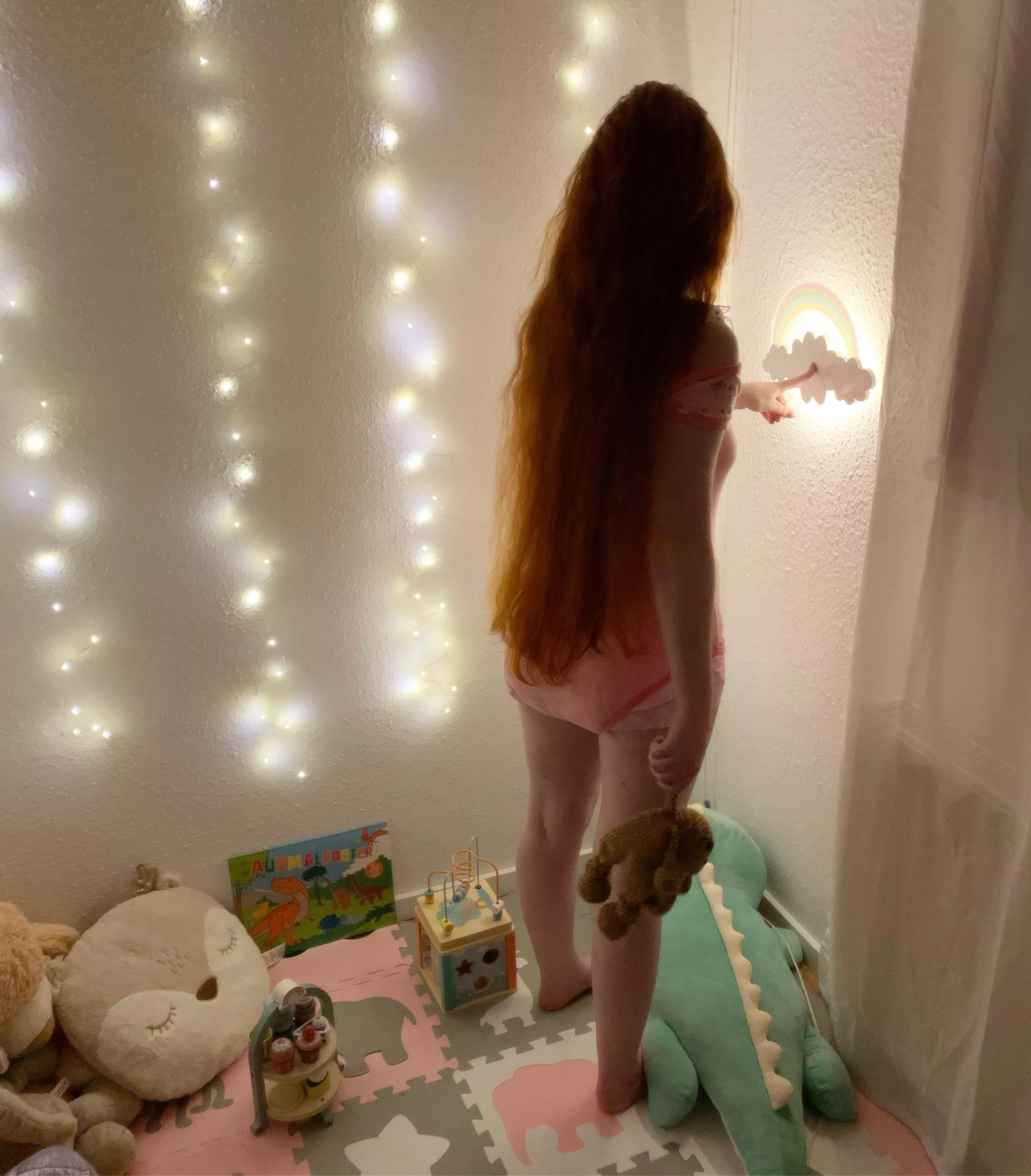 Fluffy ☁️ make me a happy Baby 🎀☁️