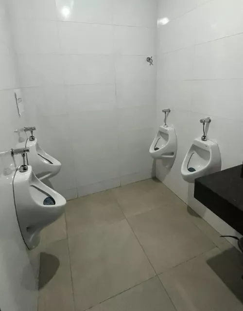 From a restaurant in Brazil. This is how all the urinals should be