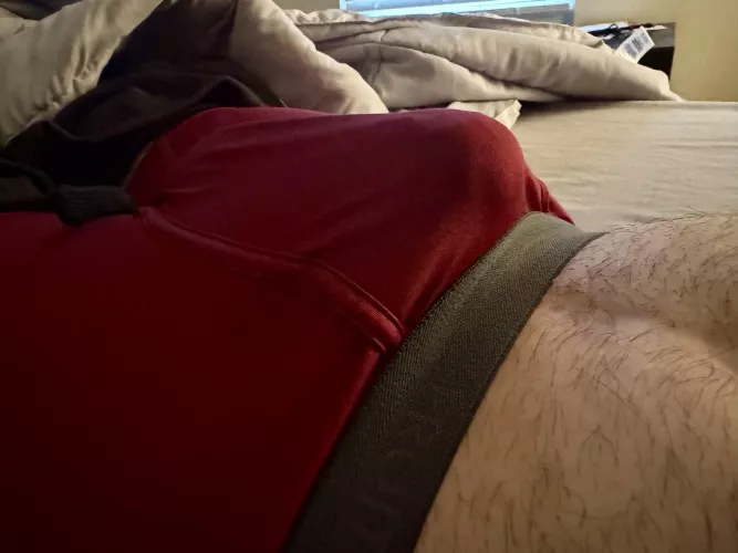 Got a bulge this morning 