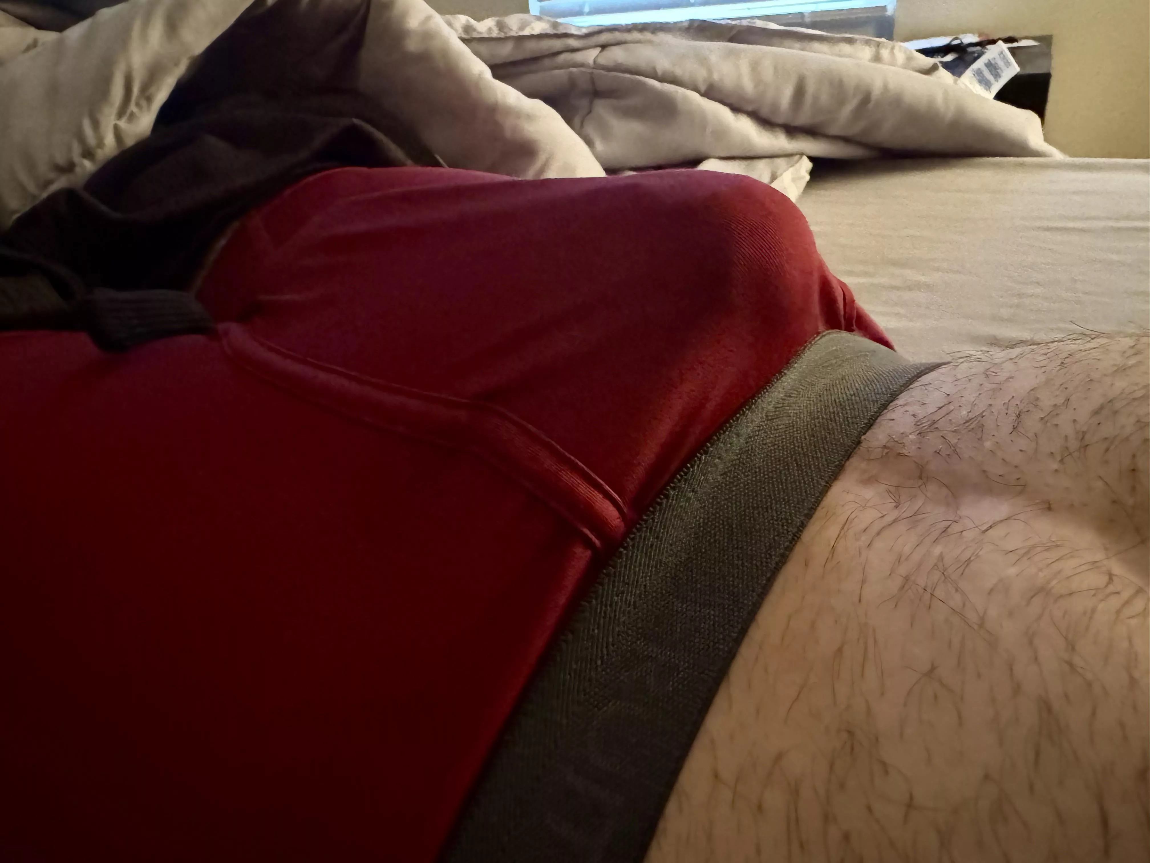 Got a bulge this morning 