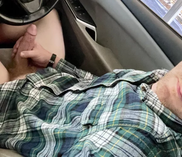 Got bored in the car