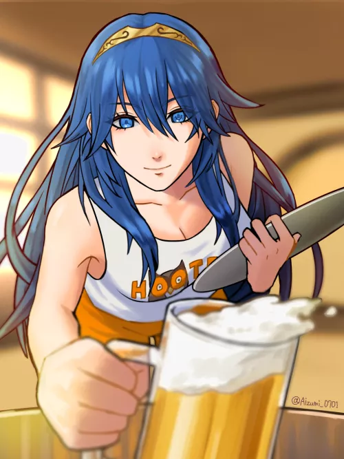 Hooters Lucina (commission by Aizumi_0701 on Twitter)