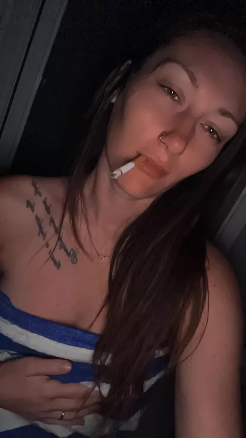 Hot, bothered, and wet from the hot tub🤤💦