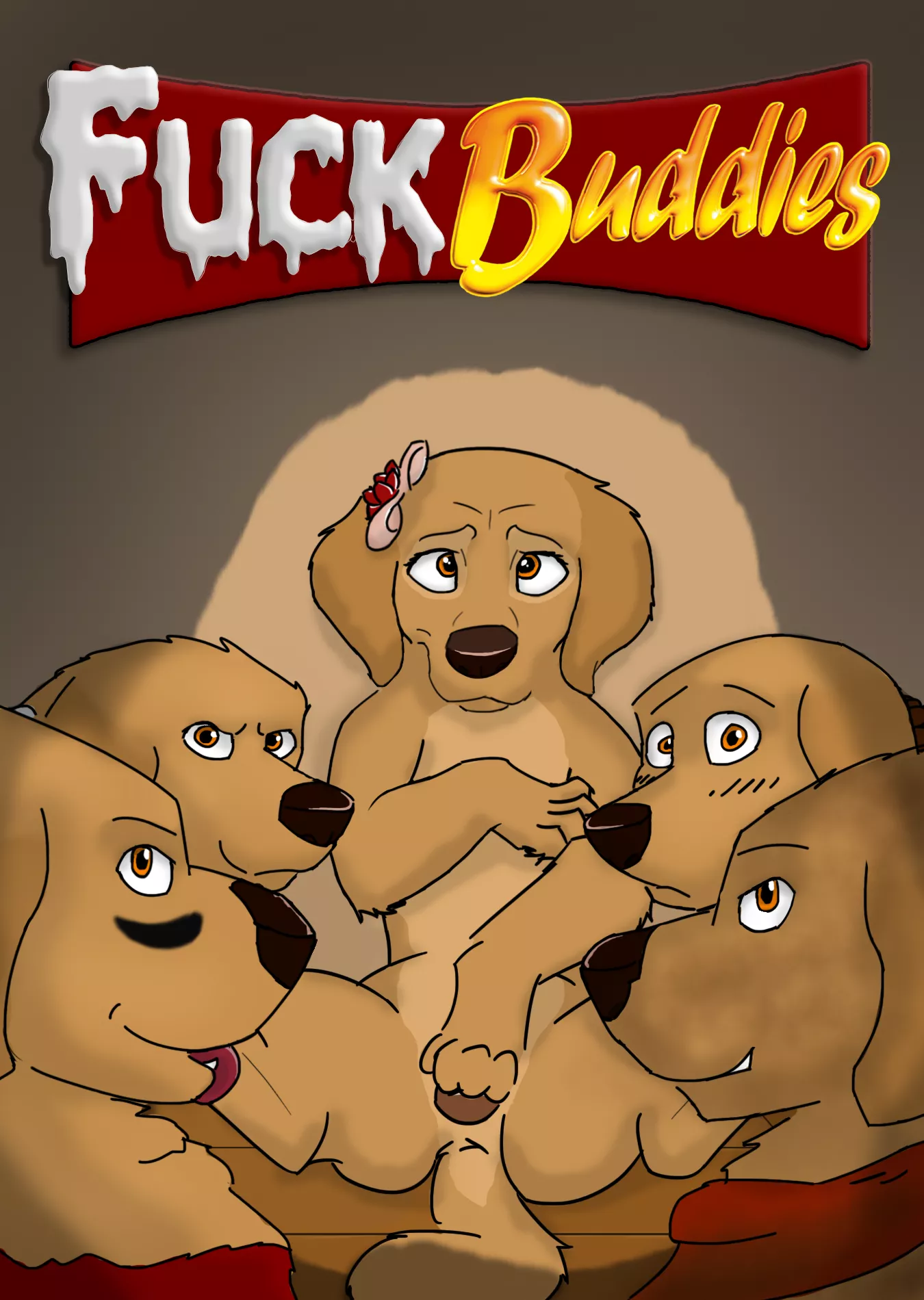 I absolutely love this image of Rosebud from Air Buddies...by Enimabucketchallenge....she is so damn cute