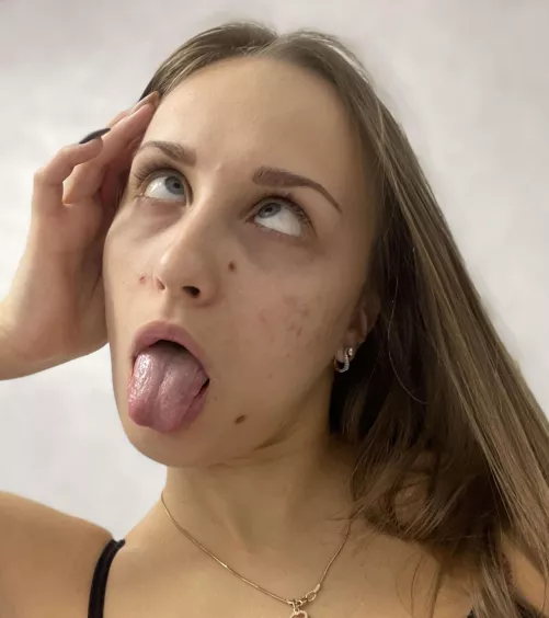 I hope you like my ahegao face