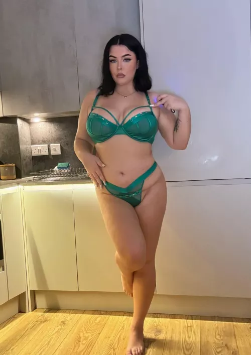 I hope you like my new set of lingerie