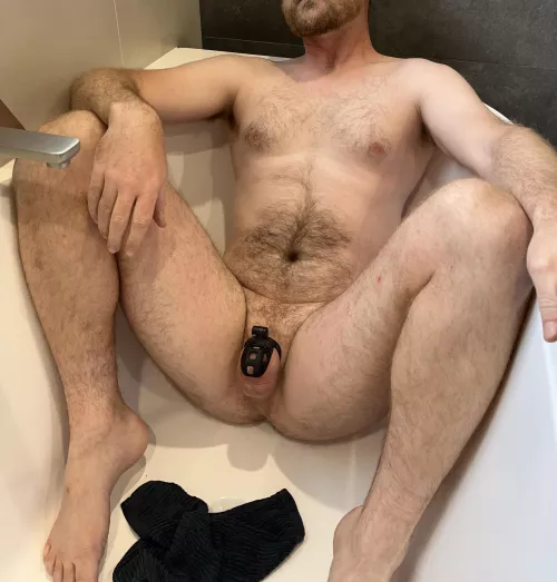 I just love to keep my cock small and controlled 