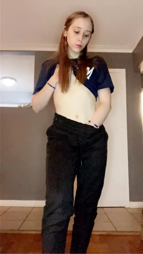 I love playing with myself with the blinds open so they can see me