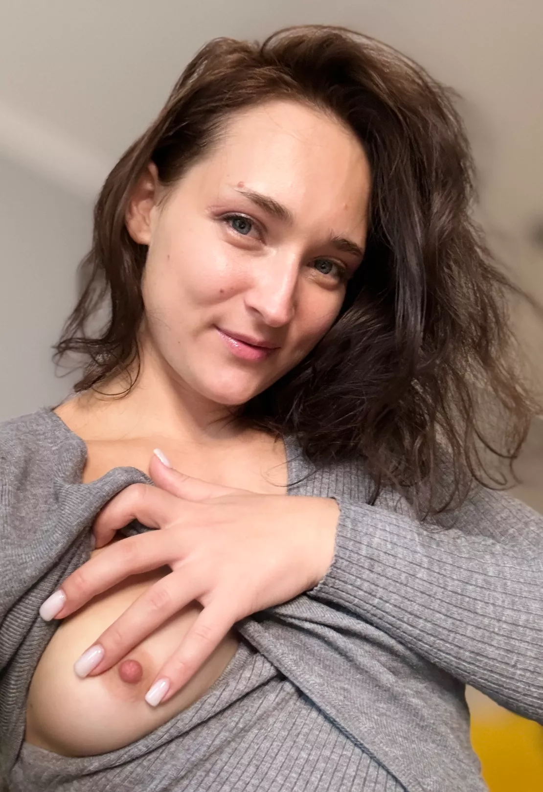 I love to be bra-less