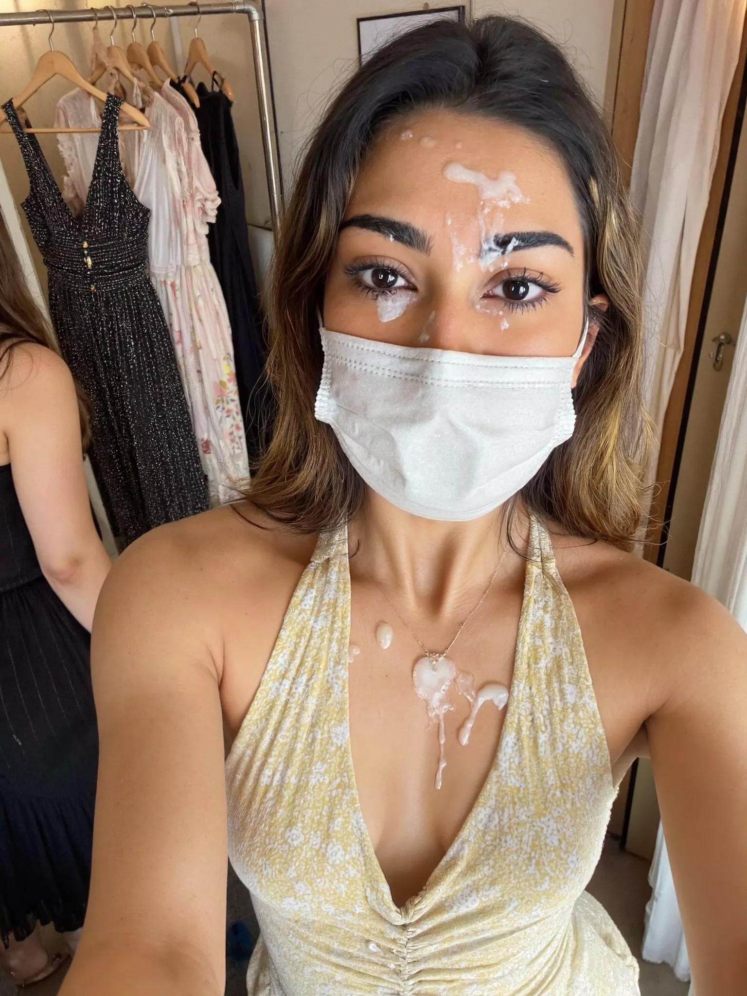 I was a very good little cumslut yesterday walking around like this for a while