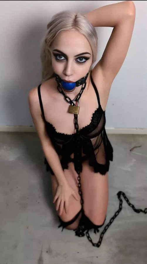 I was told to gag myself....