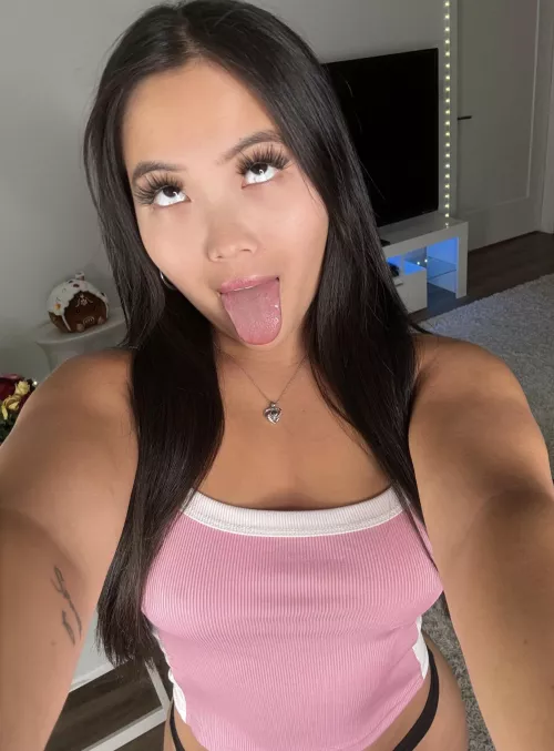If you had 2 minutes with my tongue, what would be the first thing you would do with it?