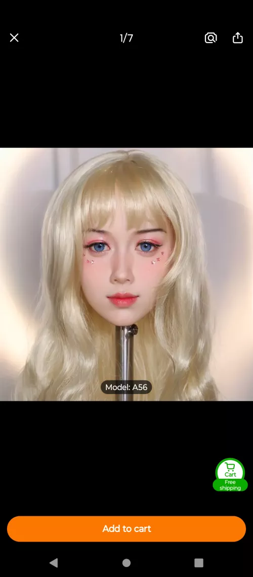 I'm considering buying this head but do you think it would look good on a zelex doll body 