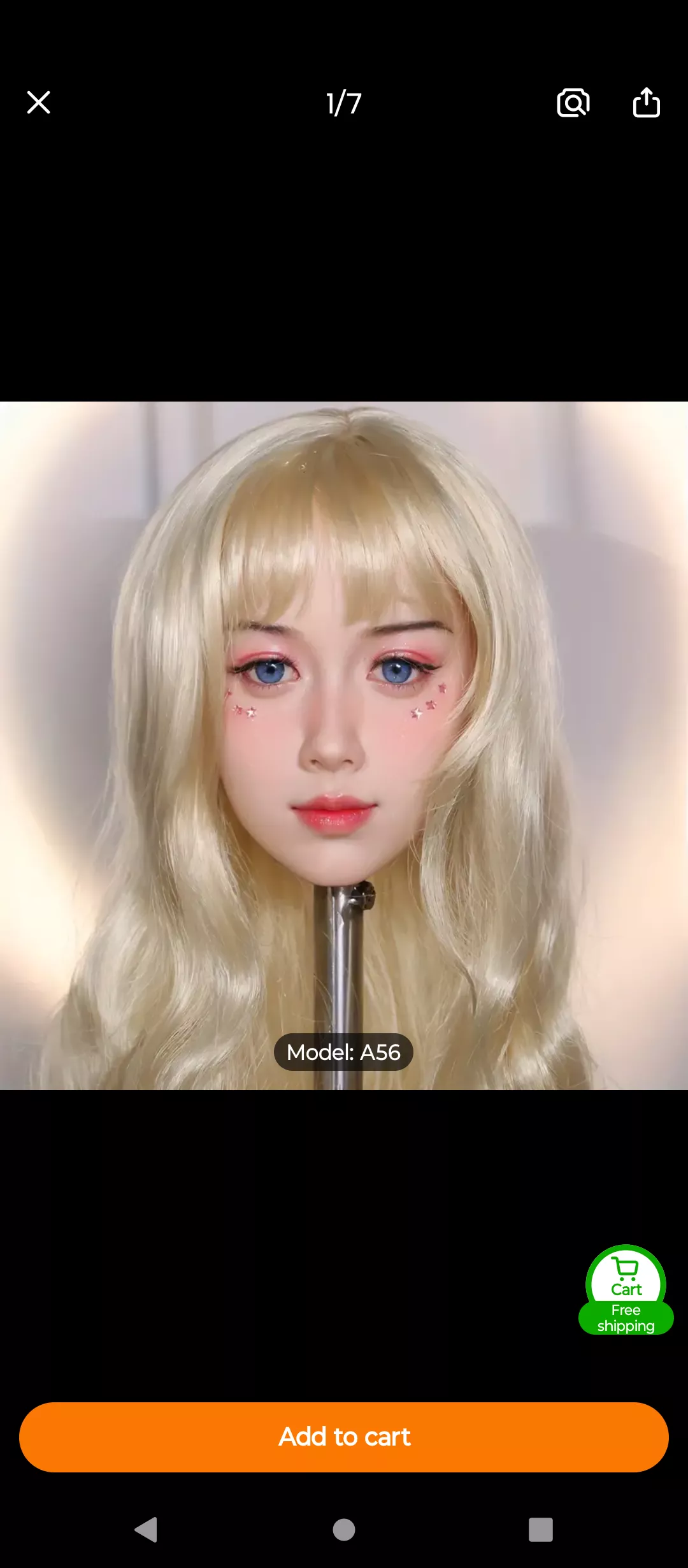 I'm considering buying this head but do you think it would look good on a zelex doll body 