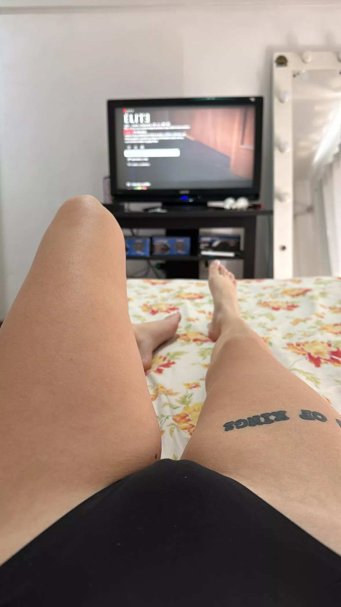 im waiting for you in bed