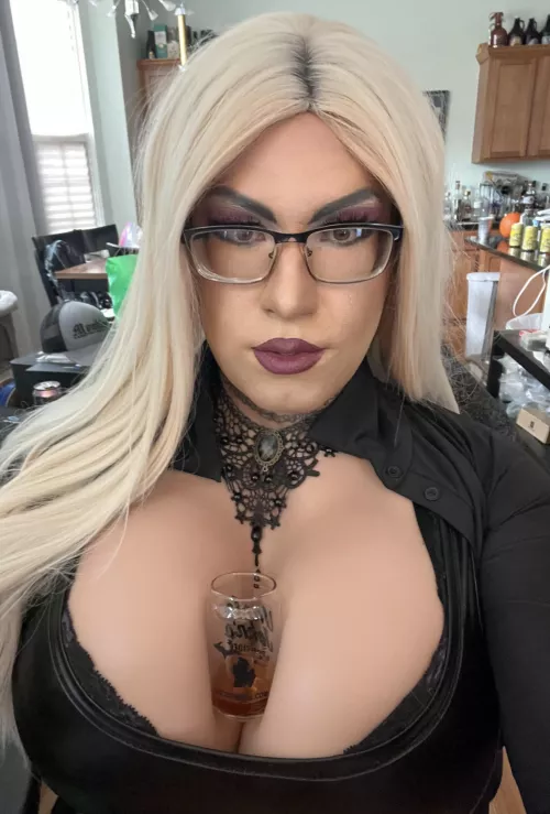 Interest you in a drink?