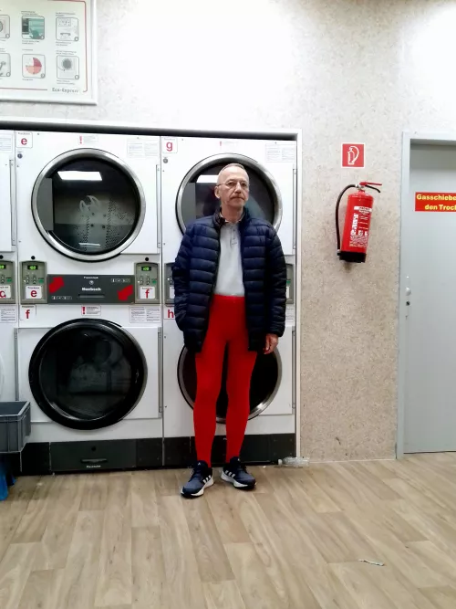 It's a nice feeling when people see me wearing tights in public.