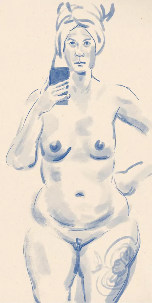 Just a simple nude by u/New-Pudding-3574